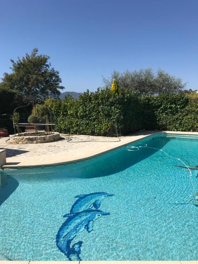 2 Pieces Rdc Villa Piscine La Roquette-sur-Siagne Buitenkant foto