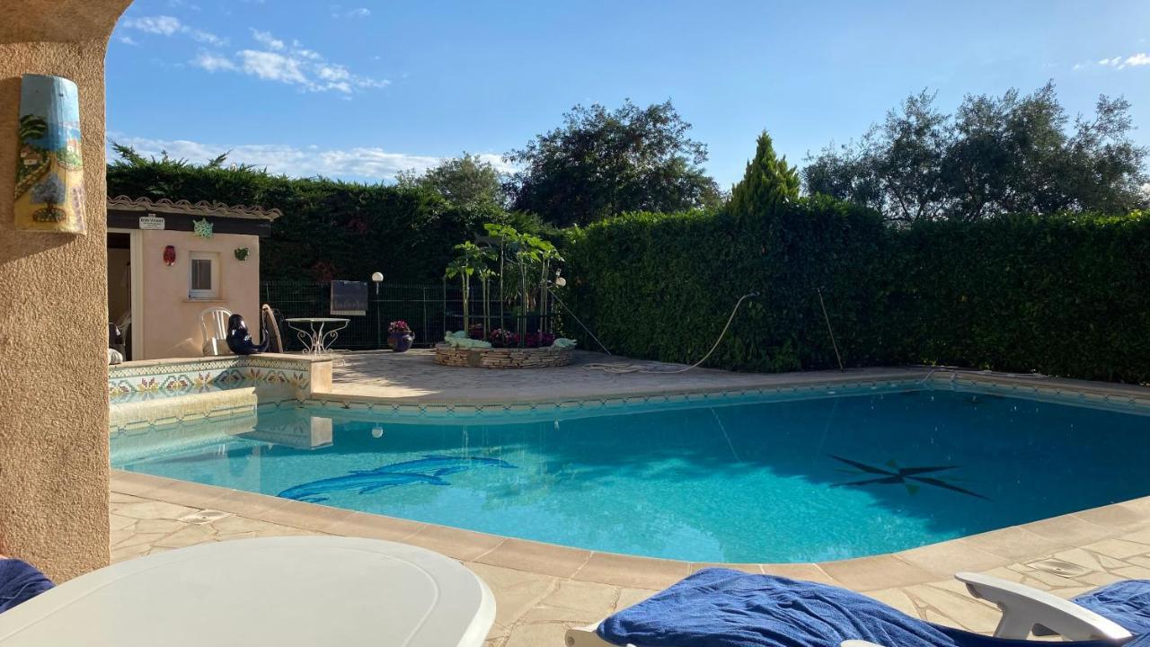 2 Pieces Rdc Villa Piscine La Roquette-sur-Siagne Buitenkant foto
