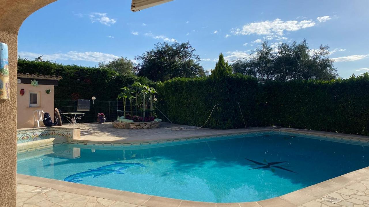 2 Pieces Rdc Villa Piscine La Roquette-sur-Siagne Buitenkant foto